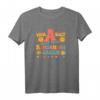 Wer A sagt muss auch Ramsamsam sagen - Lustiges Kita Erzieher T-Shirt als Abschiedsgeschenk & Arbeitskleidung
