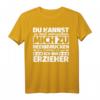 Lustiges Erzieher T-Shirt zum HapDog – Originelles Geschenk für Pädagogen und Lehrer