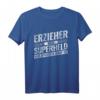 Top Erzieher Geschenk Held Kita Kinder-Erziehung T-Shirt – Lustiges Witziges Berufs- und Dankeschön-Shirt im Used-Look