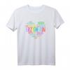 Erzieherin Herz Kindergärtnerin T-Shirt – Schönes Outfit & Abschiedsgeschenk für Erzieherinnen, Tagesmütter & Kindergartenpersonal