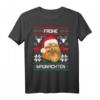 Pomeranian Frohe Waunachten Weihnachten Zwergspitz Pom Xmas T-Shirt - Festliche Hundebekleidung für Hundeliebhaber & Spitz Fans