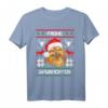 Pomeranian Frohe Waunachten Weihnachten Zwergspitz Pom Xmas T-Shirt - Festliche Hundebekleidung für Hundeliebhaber & Spitz Fans