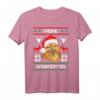 Pomeranian Frohe Waunachten Weihnachten Zwergspitz Pom Xmas T-Shirt - Festliche Hundebekleidung für Hundeliebhaber & Spitz Fans