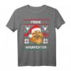 Pomeranian Frohe Waunachten Weihnachten Zwergspitz Pom Xmas T-Shirt - Festliche Hundebekleidung für Hundeliebhaber & Spitz Fans