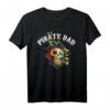 Pirate Dad T-Shirt - Vintage Piraten Design als Geschenk für Väter, Familienliebhaber und Piratenfans