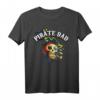 Pirate Dad T-Shirt - Vintage Piraten Design als Geschenk für Väter, Familienliebhaber und Piratenfans