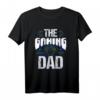 Gamer Zocker Games Pc - Best Gaming Dad Ever T-Shirt – Perfektes Geschenk für Gamer Papa, Väter & Freunde für Weihnachten & Geburtstag