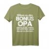 Opa reparieren Bonus Opa Familie T-Shirt - Lustiges Geschenk für Opas, Stiefopa & Familienliebhaber zum Vatertag