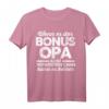 Opa reparieren Bonus Opa Familie T-Shirt - Lustiges Geschenk für Opas, Stiefopa & Familienliebhaber zum Vatertag