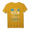 Weihnachten Geschenkidee Opa T-Shirt mit lustigem Spruch – Perfekt zum Geburtstag, Weihnachten & Vatertag