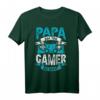 Papa am Tag, Gamer bei Nacht - Lustiges Gaming T-Shirt für Väter, Gaming Geschenkidee für Papa, Geburtstag & Weihnachten