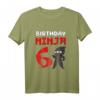 Kinder Ninja T-Shirt zum 6. Geburtstag - Geschenkidee für kleine Ninja, Karate- und Kampfsportliebhaber