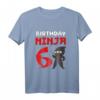 Kinder Ninja T-Shirt zum 6. Geburtstag - Geschenkidee für kleine Ninja, Karate- und Kampfsportliebhaber
