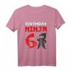 Kinder Ninja T-Shirt zum 6. Geburtstag - Geschenkidee für kleine Ninja, Karate- und Kampfsportliebhaber