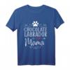 Schokolade Labrador Mama T-Shirt – Lustiges Hundegeschenk für Labrador-Liebhaberinnen & Schokoladenlaborbesitzerinnen