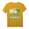 Herren Lustiges Opa T-Shirt mit Spruch – Komplett repariert, wenn Opa es kann! Perfektes Geschenk zum Geburtstag & Weihnachten