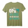Herren Lustiges Opa T-Shirt mit Spruch – Komplett repariert, wenn Opa es kann! Perfektes Geschenk zum Geburtstag & Weihnachten