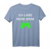 Ich Liebe Es Wenn Meine Mama Mich Zocken Lässt - Lustiges Zocker T-Shirt für Gamer, Nerds und Freunde