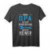 Lustiges Opa T-Shirt - Wenn Opa es nicht reparieren kann, kann es keiner | Originelle Geschenkidee für Geburtstag, Weihnachten & Vatertag