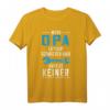 Lustiges Opa T-Shirt - Wenn Opa es nicht reparieren kann, kann es keiner | Originelle Geschenkidee für Geburtstag, Weihnachten & Vatertag