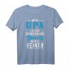 Lustiges Opa T-Shirt - Wenn Opa es nicht reparieren kann, kann es keiner | Originelle Geschenkidee für Geburtstag, Weihnachten & Vatertag