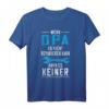 Lustiges Opa T-Shirt - Wenn Opa es nicht reparieren kann, kann es keiner | Originelle Geschenkidee für Geburtstag, Weihnachten & Vatertag