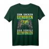 Zum Zocken Geboren Zur Schule Gezwungen Gaming T-Shirt für Gamer mit Roboterhänden und Controller - Lustiges Gaming Shirt für Fans