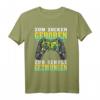 Zum Zocken Geboren Zur Schule Gezwungen Gaming T-Shirt für Gamer mit Roboterhänden und Controller - Lustiges Gaming Shirt für Fans