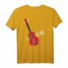 Ukulele I Love Uke I Heart Ukulele Herzform T-Shirt – Perfektes Geschenk für Ukulele Liebhaber und Musiker