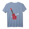Ukulele I Love Uke I Heart Ukulele Herzform T-Shirt – Perfektes Geschenk für Ukulele Liebhaber und Musiker