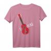 Ukulele I Love Uke I Heart Ukulele Herzform T-Shirt – Perfektes Geschenk für Ukulele Liebhaber und Musiker