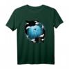 Süßes Orca Killerwal Orca Zwillinge T-Shirt – Polynesisches Wellendesign für Herren, Damen & Kinder, Tier- und Meeresliebhaber