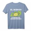 Lustiges Schildkröten T-Shirt mit Spruch - Humorvolles Schildkröten Statement für Schildkrötenliebhaber, Kinder, Damen & Herren zum Geburtstag & Weihnachten