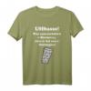 Uffbasse Dubbeglas T-Shirt – Lustiges Pfälzer Weinschorle Shirt für Weinfeste, Feiern & Geschenke für Weinliebhaber