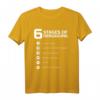 6 Stages of Debugging T-Shirt – Humorous Programmer Gift for Developers, Engineers & Tech Enthusiasts