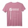 6 Stages of Debugging T-Shirt – Humorous Programmer Gift for Developers, Engineers & Tech Enthusiasts