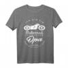 Herren Motorrad Motiv Cooler Biker Opa T-Shirt – Perfekt für Motorradausflüge, Motorsport Events & Vatertag als Geschenkidee