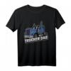 Vater Sohn Partner Outfit Trucker Dad T-Shirt - Co-Pilot Design für LKW Fahrer und Familiengeschenke zum Vatertag