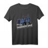 Vater Sohn Partner Outfit Trucker Dad T-Shirt - Co-Pilot Design für LKW Fahrer und Familiengeschenke zum Vatertag