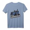 Vater Sohn Partner Outfit Trucker Dad T-Shirt - Co-Pilot Design für LKW Fahrer und Familiengeschenke zum Vatertag