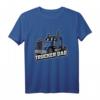 Vater Sohn Partner Outfit Trucker Dad T-Shirt - Co-Pilot Design für LKW Fahrer und Familiengeschenke zum Vatertag