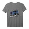 Vater Sohn Partner Outfit Trucker Dad T-Shirt - Co-Pilot Design für LKW Fahrer und Familiengeschenke zum Vatertag