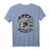 Echte Opas fahren Trike T-Shirt - Cooles Geschenk für Großväter, Triker, Opa, Flammen-Design