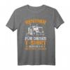 LKW Fahrer Rente Trucker Opa Rentner T-Shirt - Lustiges Geschenk für Ruhestand, Geburtstag & Weihnachten für Fernfahrer und Männer