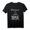 Fahrrad fahrender Opa wie ein normaler Opa nur viel cooler T-Shirt - Lustiges Geschenk für Radfahrer, Mountainbiker, Rentner & Väter zum Geburtstag oder Vatertag