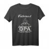 Fahrrad fahrender Opa wie ein normaler Opa nur viel cooler T-Shirt - Lustiges Geschenk für Radfahrer, Mountainbiker, Rentner & Väter zum Geburtstag oder Vatertag