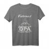 Fahrrad fahrender Opa wie ein normaler Opa nur viel cooler T-Shirt - Lustiges Geschenk für Radfahrer, Mountainbiker, Rentner & Väter zum Geburtstag oder Vatertag