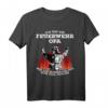 Feuerwehr Opa T-Shirt - Lustiges Feuerwehrmann Großvater Geschenk mit coolem Spruch für Einsatz & Freizeit