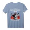 Feuerwehr Opa T-Shirt - Lustiges Feuerwehrmann Großvater Geschenk mit coolem Spruch für Einsatz & Freizeit