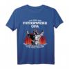 Feuerwehr Opa T-Shirt - Lustiges Feuerwehrmann Großvater Geschenk mit coolem Spruch für Einsatz & Freizeit